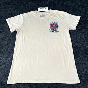 Fresh Laundry T Shirt Mens Medium Beige Tokyo Japan Graphic Crew Neck Casual
